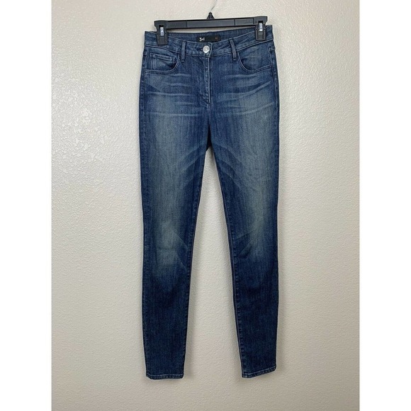 3x1 W3 Straight Authentic Jean 26 Faded Dark Wash - Picture 1 of 5